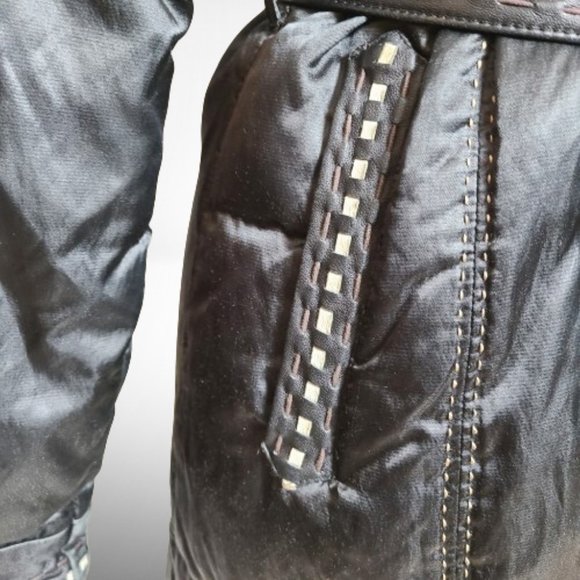 STUNNING FENDI WOMEN'S COAT WITH FOX FUR DETACHABLE COLLAR SIZE: L - Picture 7 of 16